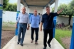 Conf&uacute;cio Moura visita Monte Negro e Alto Para&iacute;so e acompanha projetos para os quais destinou emendas