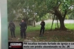PM localiza teclado furtado de igreja e carca&ccedil;a de moto em pr&eacute;dio abandonado na Av. JK