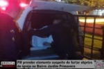 PM prender elemento suspeito de furtar objetos de igreja no Bairro Jardim Primavera &ndash; V&iacute;deo
