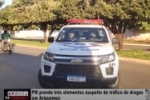 PM prende tr&ecirc;s elementos suspeito de tr&aacute;fico de drogas em Ariquemes &ndash; V&iacute;deo
