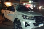 Colis&atilde;o entre Gol e Hilux termina em campotamento em Porto Velho