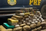 Em Porto Velho/RO, PRF apreende quase 60 Kg de drogas il&iacute;citas