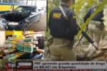 PRF apreende mais de 60kg de  droga na BR 421 em Ariquemes &ndash; Traficante se jogou no rio ap&oacute;s persegui&ccedil;&atilde;o &ndash; V&iacute;deo