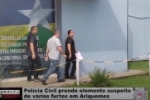 Pol&iacute;cia Civil prende elemento suspeito de v&aacute;rios furtos em Ariqueme &ndash; V&iacute;deo