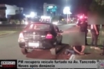 PM recupera ve&iacute;culo furtado na Av. Tancredo Neves ap&oacute;s den&uacute;ncia &ndash; V&iacute;deo