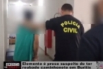 Elemento suspeito de ter roubado caminhonete em Buritis &eacute; preso em Ariquemes  &ndash; Fam&iacute;lia viveu momentos de terror &ndash; V&iacute;deo