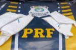 Em Porto Velho/RO, PRF prende traficante que transportava drogas junto ao corpo