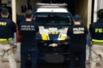 PF RO realiza pris&atilde;o em flagrante por transporte de drogas em &ocirc;nibus interestadual