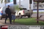 PM recupera motocicleta com restri&ccedil;&atilde;o de Roubo/Furto em Machadinho &ndash; V&Iacute;DEO