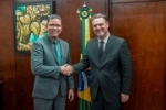 Governador Marcos Rocha participa de reuni&atilde;o com ministro da Agricultura e Pecu&aacute;ria para avan&ccedil;ar na produ&ccedil;&atilde;o de alimentos em Rond&ocirc;nia