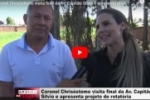Coronel Chris&oacute;stomo destina emendas para asfaltamento e implanta&ccedil;&atilde;o de rotat&oacute;ria Av. Capit&atilde;o S&iacute;lvio, Av. Perimetral Leste e RO 257 &ndash; V&iacute;deo