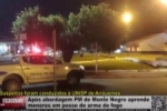 Ap&oacute;s abordagem PM de Monte Negro aprende menores em posse de arma de fogo &ndash; V&iacute;deo