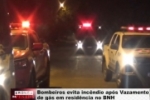 Bombeiros evita inc&ecirc;ndio ap&oacute;s Vazamento de g&aacute;s em resid&ecirc;ncia no BNH &ndash; V&iacute;deo