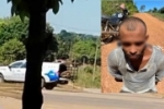VALE DO ANARI: CRIMINOSO ACUSADO DE DIVERSOS FURTOS É PRESO APÓS ATIRAR CONTRA POLICIAIS NA LINHA C–58