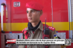 Bombeiro Mirim salva vida de duas pessoas em princ&iacute;pio de inc&ecirc;ndio em barrac&atilde;o na Av. Capit&atilde;o Silvio &ndash; V&iacute;deo