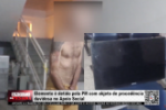 Elemento &eacute; detido pela PM com objeto de proced&ecirc;ncia duvidosa no Apoio Social &ndash; V&iacute;deo