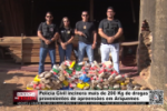 Pol&iacute;cia Civil incinera mais de 200 Kg de drogas provenientes de apreens&otilde;es em Ariquemes &ndash; V&iacute;deo 