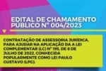 Funcet lan&ccedil;a Edital para contrata&ccedil;&atilde;o de Assessoria Jur&iacute;dica para aplica&ccedil;&atilde;o da Lei Paulo Gustavo (LPG)em Ariquemes