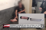 Assaltante &eacute; reconhecido pela v&iacute;tima de Roubo com arma branca no Setor 04 &ndash; Elemento responde por outro crime &ndash; V&iacute;deo