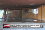 Corpo de Bombeiros combate inc&ecirc;ndio em pr&eacute;dio abandonado na Av. Tancredo Neves &ndash; V&iacute;deo