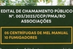 SEMAIC publica Chamamento P&uacute;blico para atender os produtores rurais por meio das Associa&ccedil;&otilde;es com equipamentos para coleta de mel