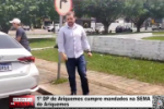 URGENTE: 1&ordf; DP de Ariquemes cumpre mandados na SEMA de Ariquemes