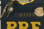 No &uacute;ltimo final de semana, PRF apreende droga, armas de fogo e muni&ccedil;&otilde;es