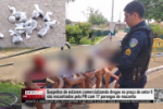 Suspeitos de estarem comercializando drogas na pra&ccedil;a do setor 9 s&atilde;o encontrados pela PM com 17 parangas de maconha &ndash; V&iacute;deo