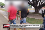 Dois menores s&atilde;o conduzidos pela PM &agrave; UNISP com 2 motonetas furtadas &ndash; V&iacute;deo
