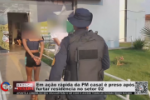 Em a&ccedil;&atilde;o r&aacute;pida da PM casal &eacute; preso ap&oacute;s furtar resid&ecirc;ncia no setor 02 &ndash; V&iacute;deo