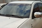 Tentativa de Homicídio: Caminhonete é crivada a balas em Vilhena – Dez tiros atingiram caminhonete, após ser ‘fechada’ por outro veículo – Vídeo