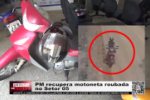 PM recupera motoneta roubada no Setor 05 &ndash; V&iacute;deo