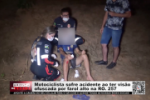 Motociclista sofre acidente ao ter vis&atilde;o ofuscada por farol alto na RO. 257 &ndash; V&iacute;deo