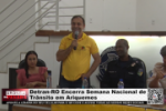 Detran RO Encerra Semana Nacional de Tr&acirc;nsito em Ariquemes &ndash; V&iacute;deo
