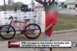 PM recupera bicicleta furtada em resid&ecirc;ncia no Apoio Social &ndash; V&iacute;deo
