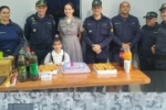 CRIAN&Ccedil;A GANHA FESTA DE ANIVERS&Aacute;RIO COM PRESEN&Ccedil;A DE POLICIAIS MILITARES