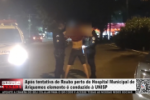 Ap&oacute;s tentativa de Roubo em frente ao Hospital Municipal de Ariquemes elemento &eacute; conduzido &agrave; UNISP &ndash; V&iacute;deo