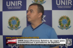 UNIR lan&ccedil;a Processo Seletivo de vagas para transfer&ecirc;ncias e portadores de Diploma &ndash; V&iacute;deo