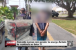 Elemento &eacute; preso com gerador de energia furtado de resid&ecirc;ncia no Setor 11 &ndash; V&iacute;deo