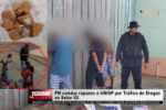 PM conduz rapazes &agrave; UNISP por Tr&aacute;fico de Drogas no Setor 02 &ndash; V&iacute;deo