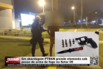Em abordagem PTRAN prende elemento sob posse de arma de fogo no Setor 09 &ndash; V&iacute;deo