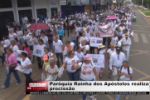 Par&oacute;quia Rainha dos Ap&oacute;stolos realiza prociss&atilde;o &ndash; V&iacute;deo