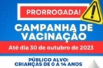 SEMSAU prorroga Campanha de Multivacina&ccedil;&atilde;o para atualiza&ccedil;&atilde;o da caderneta de vacina&ccedil;&atilde;o