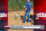 Homem é executado nos fundos de propriedade rural em Alto Paraiso – Vídeo