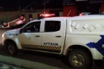 Motorista invade preferencial e causa acidente com capotamento, no centro da capital