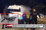 PM ap&oacute;s intensa persegui&ccedil;&atilde;o no Bairro Apoio Social prende elemento e recupera objetos de proced&ecirc;ncia duvidosa &ndash; V&iacute;deo