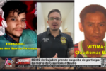 ENTREVISTA DELEGADO: SEVIC de Cujubim prende suspeito de participar da morte de Claudiomar Bas&iacute;lio