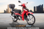 Praticidade e economia para pilotar &eacute; com Nex 115! Venha para a Moto Mil Suzuki