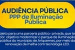 Prefeitura realizar&aacute; audi&ecirc;ncia p&uacute;blica sobre projeto para revitaliza&ccedil;&atilde;o da Ilumina&ccedil;&atilde;o P&uacute;blica de Ariquemes