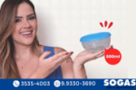 Aten&ccedil;&atilde;o dona de casa, quer ganhar um pote de 500ml novo? Baixe o App da Sog&aacute;s e pe&ccedil;a uma botija